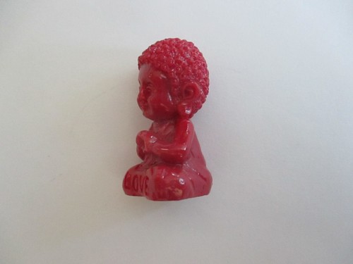 V1 Red heart love POCKET BUDDHA figurine Ganz with message card er57688 - Picture 5 of 8