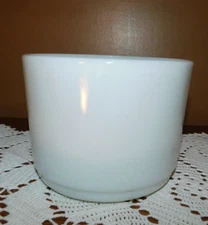 Vintage Anchor Hocking White Glass Kenwood Mixing Bowl 23797 USA