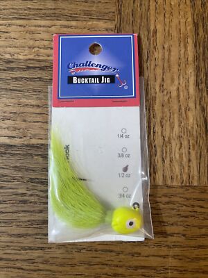 Challenger Bucktail Jig Hook 1/2