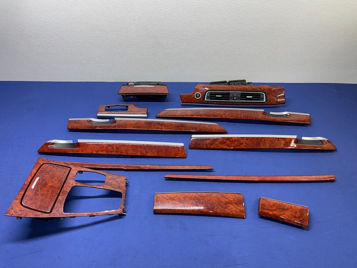 2010-2015 BMW F02 Alpina B7L Woodgrain Trim Wood Myrtle Interior 