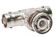 BNC Male To Double BNC Female coaxial T adapter Free Shipping