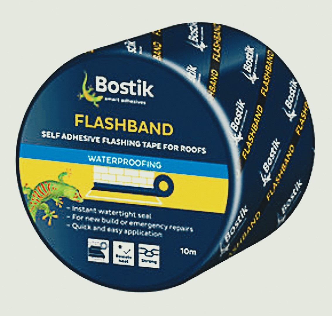 Bostik Flashband Self Adhesive Flashing Tape for Roofs Grey 225mm x 10m