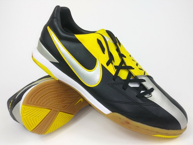 Nike Mens Rare T90 Shoot IV IC 472558-007 Yellow Black Soccer Shoes Size 9 | eBay