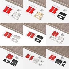 Strong Magnetic Door Closer Cabinet Catch Latch Cupboard Ultra Thin Closures