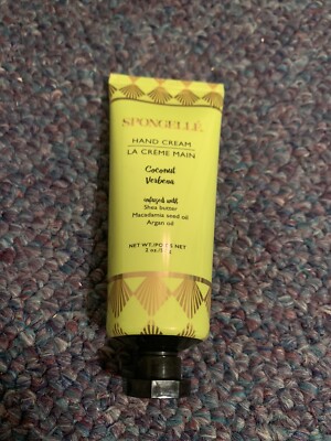 SPONGELLE HAND CREAM ~ COCONUT VERBENA ~ 2oz 57g ~ NEW & SEALED 3 /2022