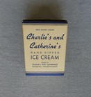 Charlie's and Catherine's one quart ice cream pail cardboard carton Altoona, PA — photo 1