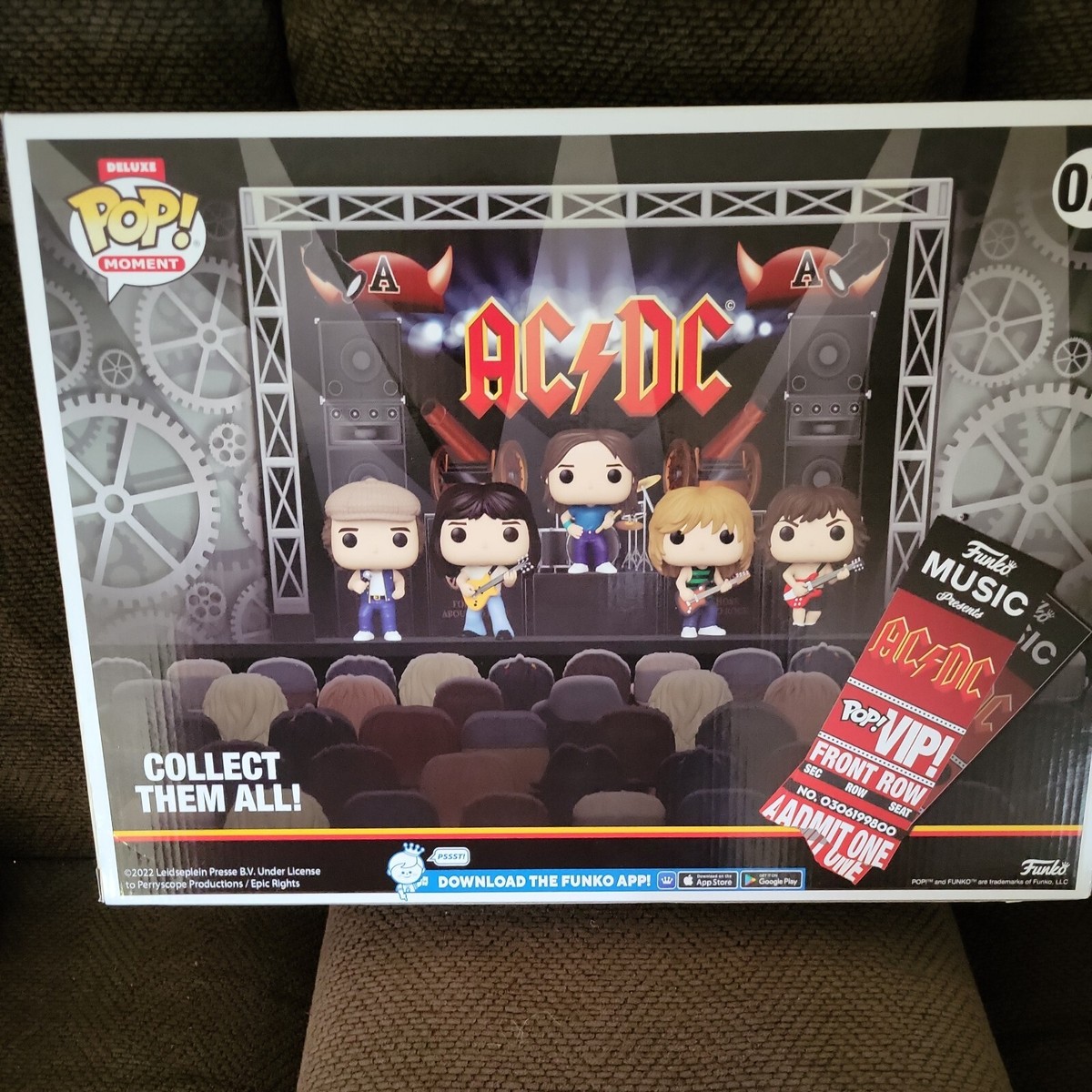 AC/DC In Concert 2022 Walmart Exclusive Funko POP! Tour Moments