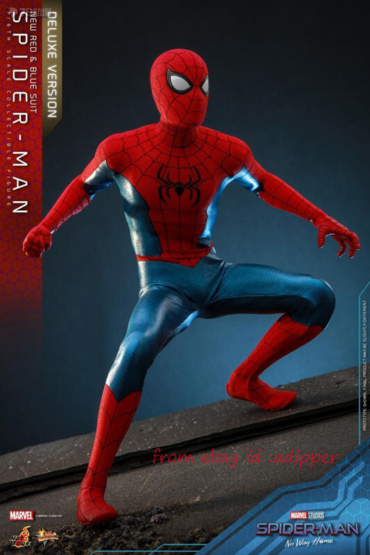 Hot Toys MMS680 Spider-Man Red & Blue Suit Deluxe Ver 1/6 Scale