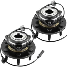 Front Coated Wheel Bearing Hubs Assy For Chevy Tahoe GMC Yukon XL 1500 4WD 4X4