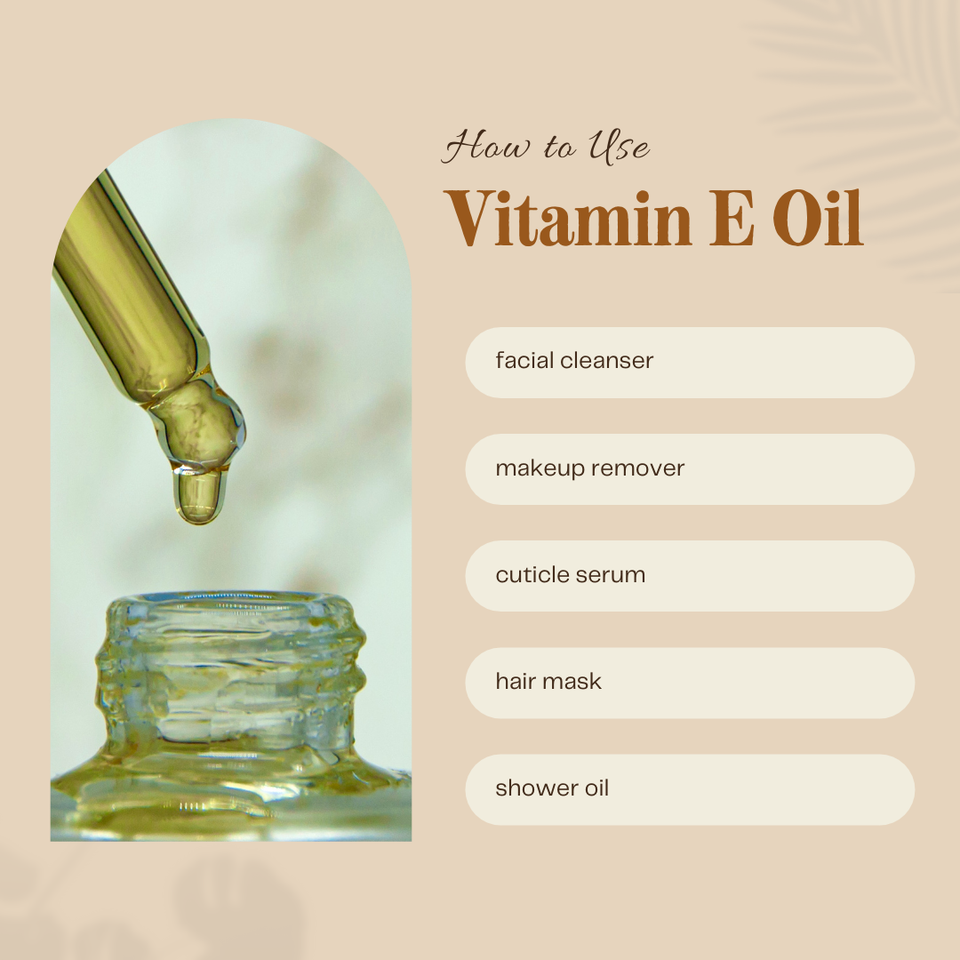 Pure Vitamin E Oil - Sold In Sizes From 1 Fl Oz Up To 1 Gallon (WFmed Brand)