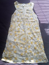 Ann Taylor LOFT Cotton/Linen Shift Dress Size 4