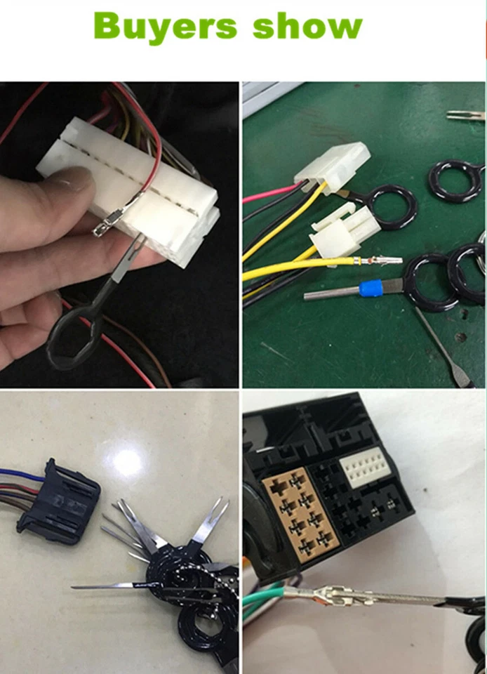 21 peças ferramenta de remoção de terminal de fio para motocicleta scooter conector de fiação extrator de pino - Imagem 3 de 4
