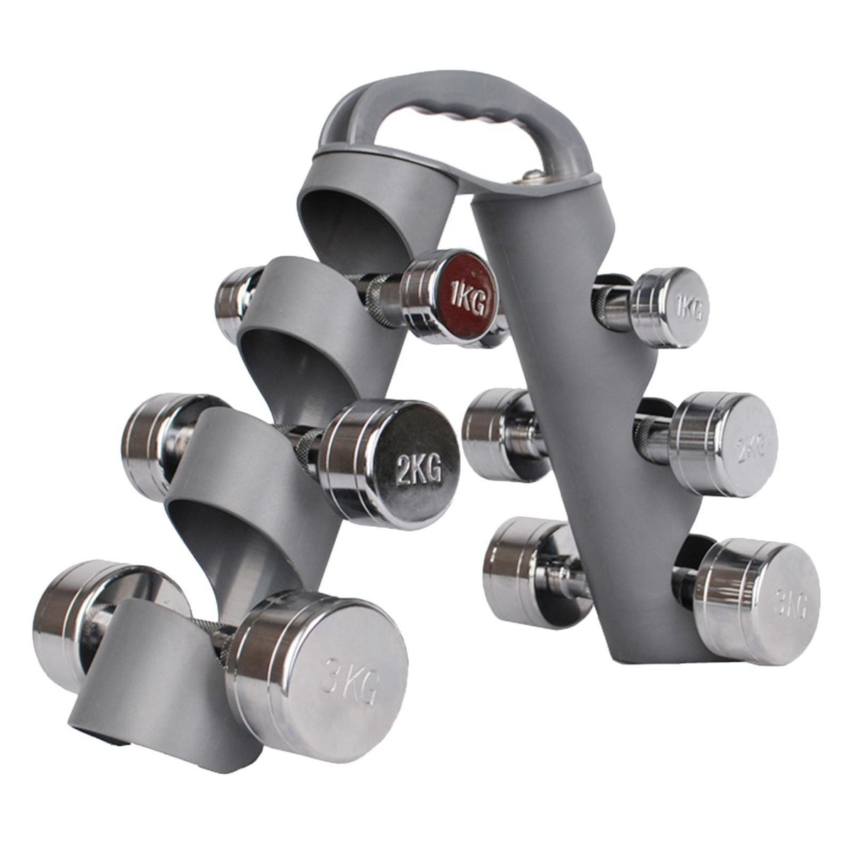 Dumbbell Rack Compact Free Weight Stand Dumbbell Floor Bracket