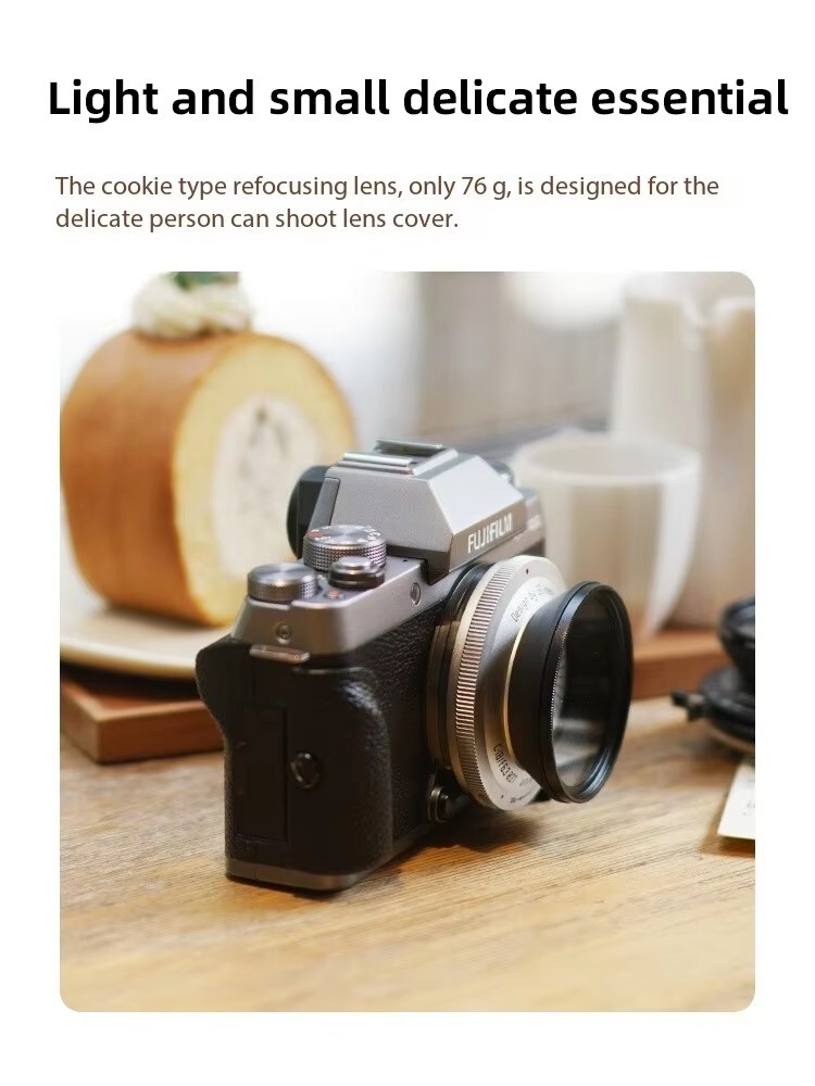 SGimage 18mm F6.3 APS-C Pancake Lens Manual Focus for Sony
