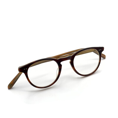 Garrett Leight GLCO Unisex Eyeglasses Frame Winward Color Matte Whiskey Tort New
