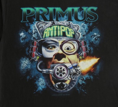 Primus Vintage T Shirt 1999 Anti Pop Tour Concert Les Claypool Bay