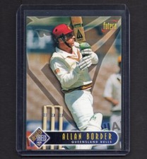 ALLAN BORDER 1996 Futera Sheffield Shield Cricket Card AUSTRALIA #75 PSA