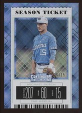 2019 Panini Contenders Michael Busch #6/15 Diamond Season Ticket #19 Baseball