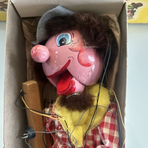 Vintage 60er Jahre Pelham Puppe Farmer Made in England beweglicher Mund Neu - Bild 3 von 11