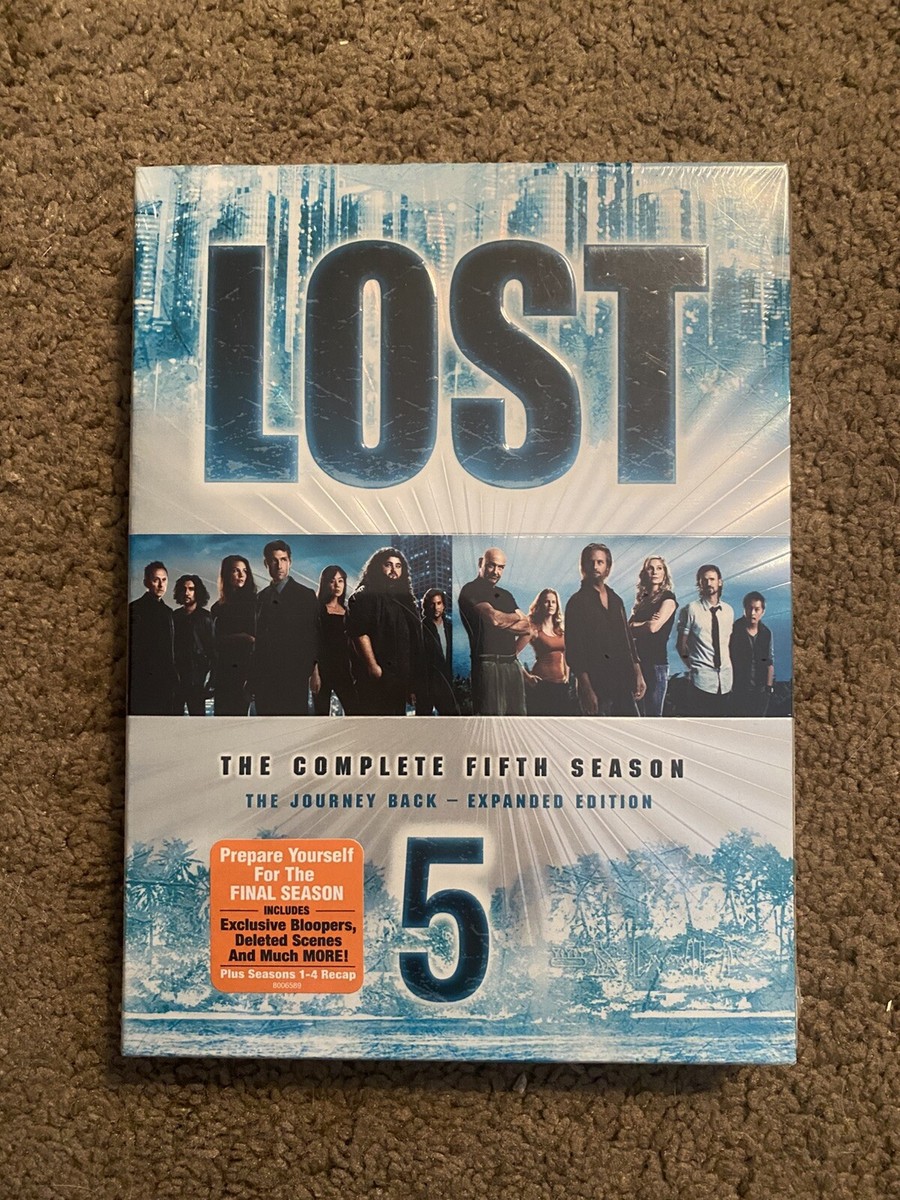 Lost The Complete Fifth Season (DVD, 2009, 5-Disc Set) Sealed