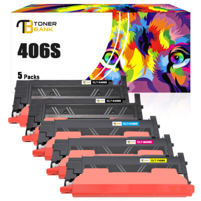 XXL Toner für Samsung CLT-406S Xpress C410W C460W C460FW CLP-365 CLX-3300 3305