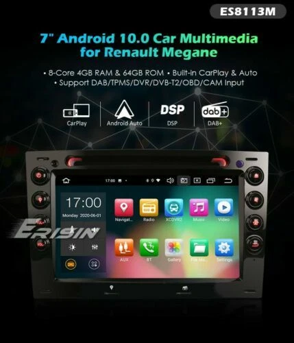 Reproductores de DVD para coches Renault