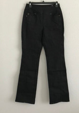 Belle by Kim Gravel Primabelle Twill Boot Cut Jean - Black Reg 4 a654870 -