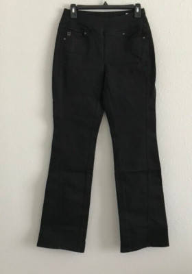 Belle by Kim Gravel Primabelle Twill Boot Cut Jean - Black (Reg 4) a654870 -