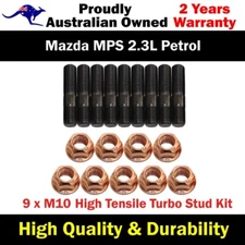 High Tensile Turbo Charger Stud Kit For Mazda MPS 2.3L Petrol