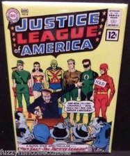Justice League America #8 Comic Book Cover 2" x 3" Fridge Locker MAGNET