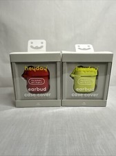 Heyday Airpods Gen 1  Gen 2 Case Cover Red Chartreuse New In Box Set Of 2