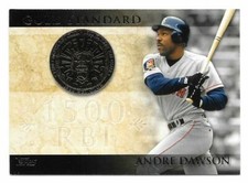 2012 Topps Baseball Gold Standard #19 Andre Dawson (Red Sox)