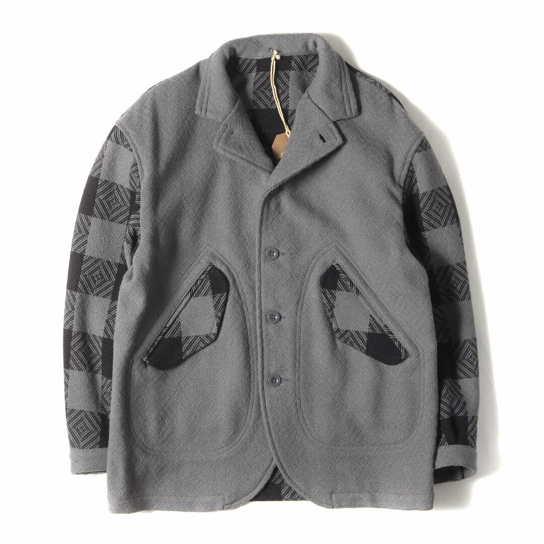 TENDERLOIN JACKET SIZE: S 22AW BUFFALO CHECK MELTON CPO JKT TENDERLOIN JACKET SIZE: S 22AW BUFFALO CHECK MELTON CPO JKT