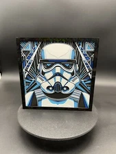 Stormtrooper Art Deco 3D Printed Picture Star Wars Themed