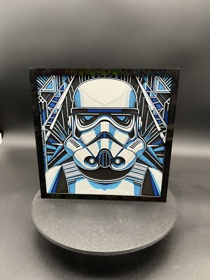 Stormtrooper Art Deco 3D Printed Picture Star Wars Themed