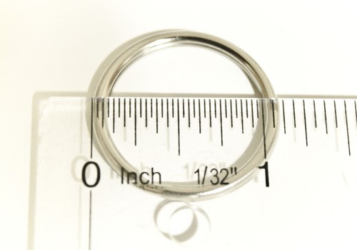 WHOLESALE LOT 2000 KEY RINGS SPLIT RINGS KEYCHAIN 28mm 1-1/8" D FREE SHIPPING - Picture 4 of 5
