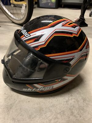 helmet shoei polaris Polaris Shoei snowmobile helmet/red/black