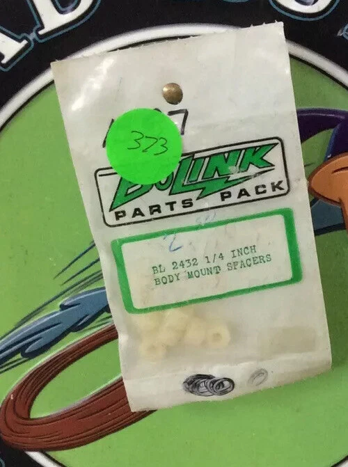 Vintage BL2432 {1/4”x8pc.}Body Mount Spacers NewInPack USA Shipped - Image 4 of 4