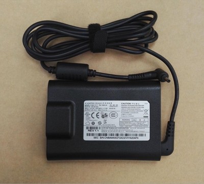 Genuine OEM 19V 2.1A For For Samsung Series 9 NP900X3A-A05US,NP900X3C-A07UK Plug