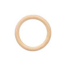 Natural Wood Circle Ring by Craft County for DIY Crafts, Napkin Rings  More