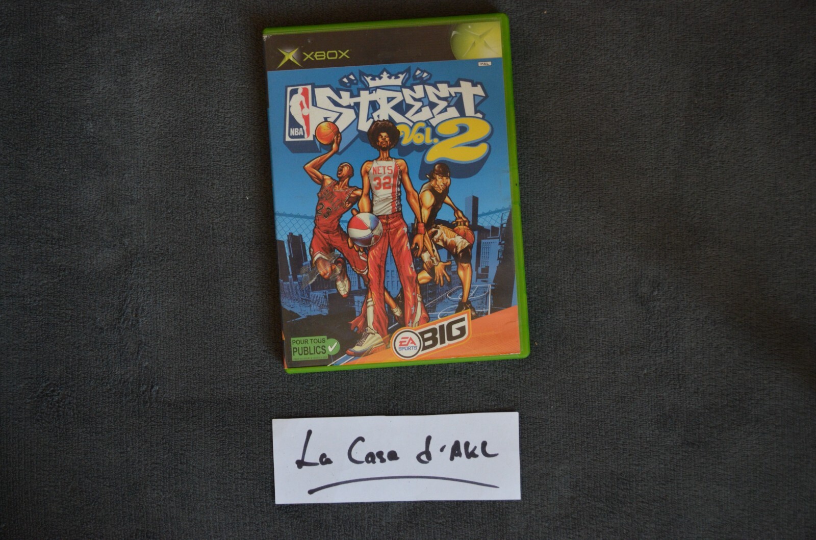 ₪ PAS DE JEU ₪ Boite VIDE Xbox FR - NBA Street Vol. 2