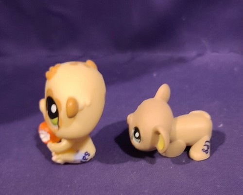 Littlest Pet Shop #1888 Hamster Guinea Pig Brown #1889 Mouse Mocha Brown Blue - 第 6/8 張圖片
