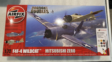A50184 Airfix 1:72 Scale Dogfight Doubles F4F-4 Wildcat & Mitsubishi Zero