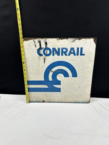 Conrail Yard Office Porcelain Sign 1980s