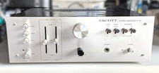 Amplificatore HI-FI Scott A 407 Vintage Anni 70 Made In U.S.A.-