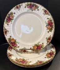 Royal Albert Old Country Roses Dinner Plates ...
