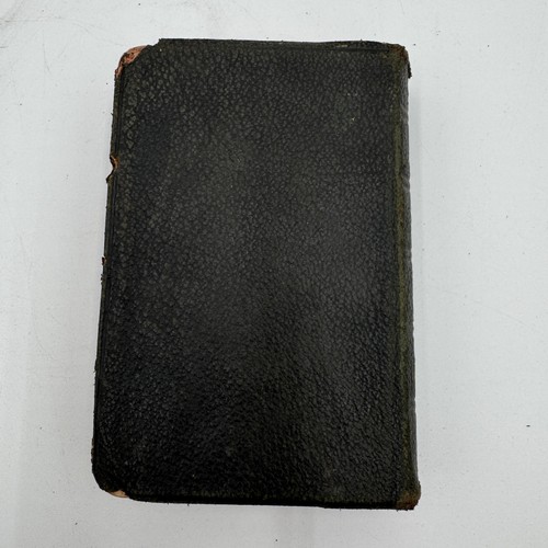 Vintage Holy Bible KJV Thomas Nelson Leather Pocket 32mo 1903 New York Inscrited - Bild 2 von 9