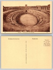 Arles France Amphitheater Interior Postcard