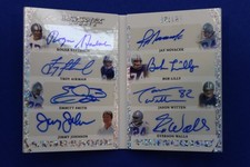 2024 Leaf DALLAS COWBOYS 8 AUTOGRAPH Card /4 STAUBACH AIKMAN SMITH LILLY WITTEN