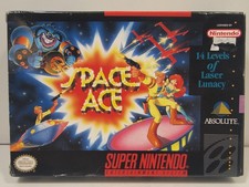 Space Ace Super Nintendo SNES Authentic BOX ONLY